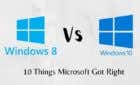 Windows 8 Vs Windows 10: 10 Things Microsoft Got Right image