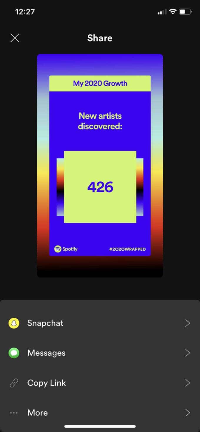 How to See and Share Your Spotify Wrapped image 3
