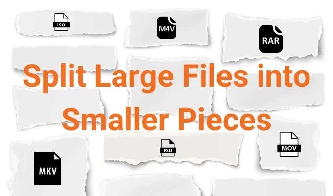 How to Split a Large File into Multiple Smaller Pieces image 1
