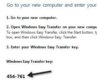 transfer key