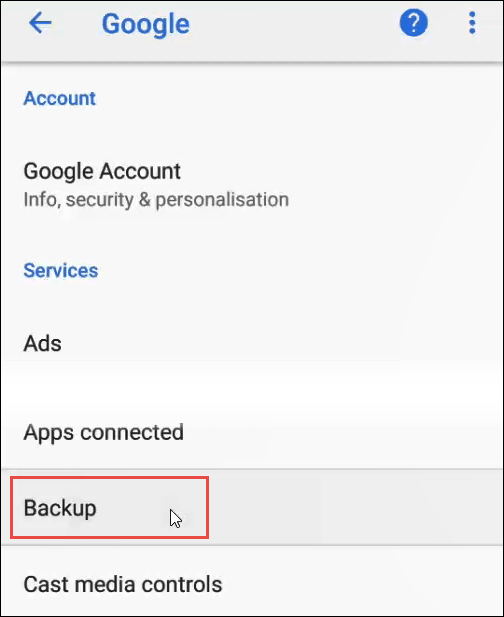 How to Backup Your Android Phone image 3