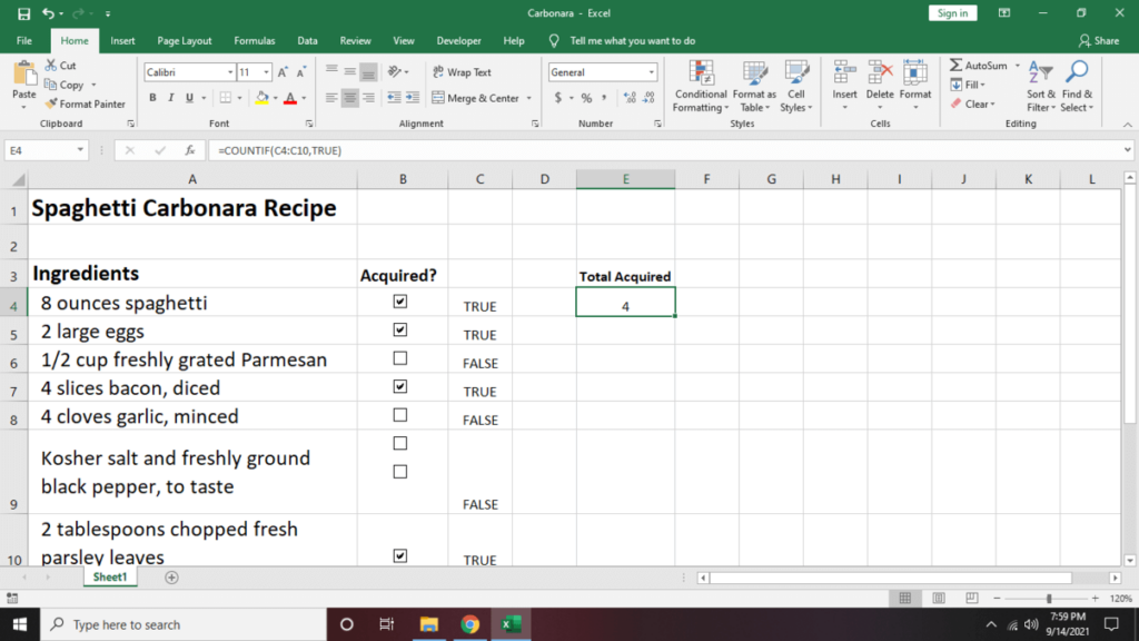 How to Make a Checklist in Excel image 16