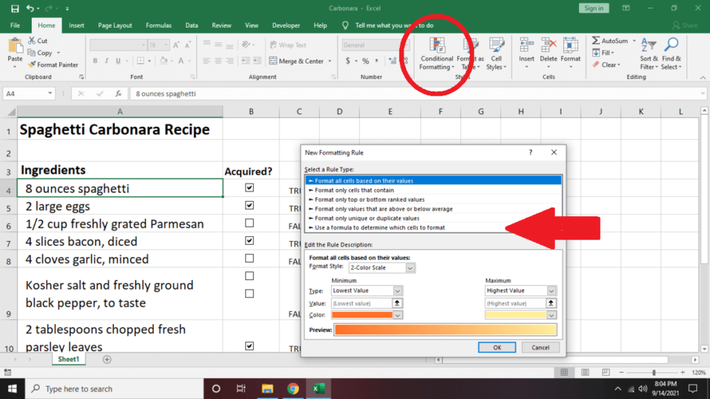 How to Make a Checklist in Excel image 17