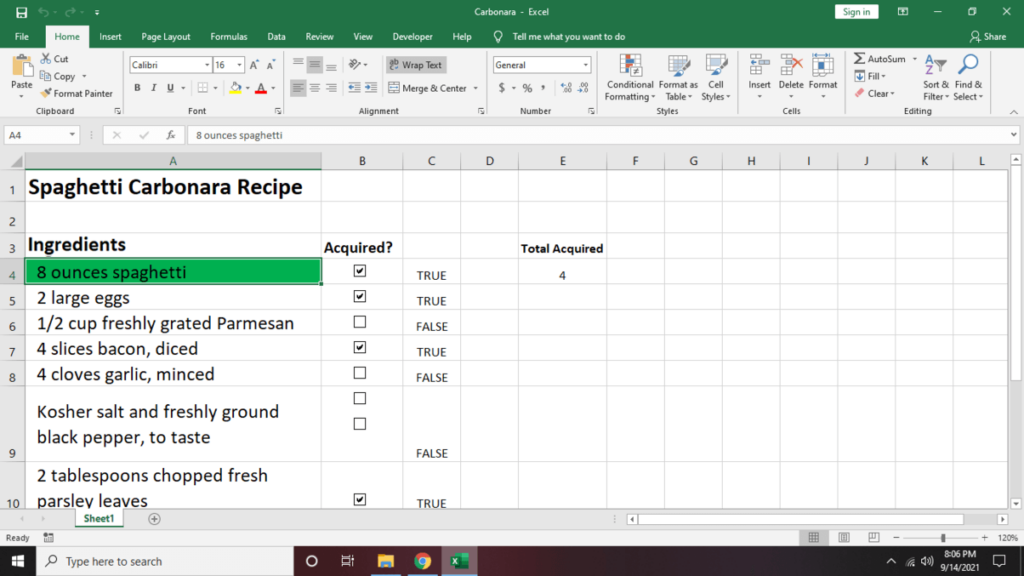 How to Make a Checklist in Excel image 19