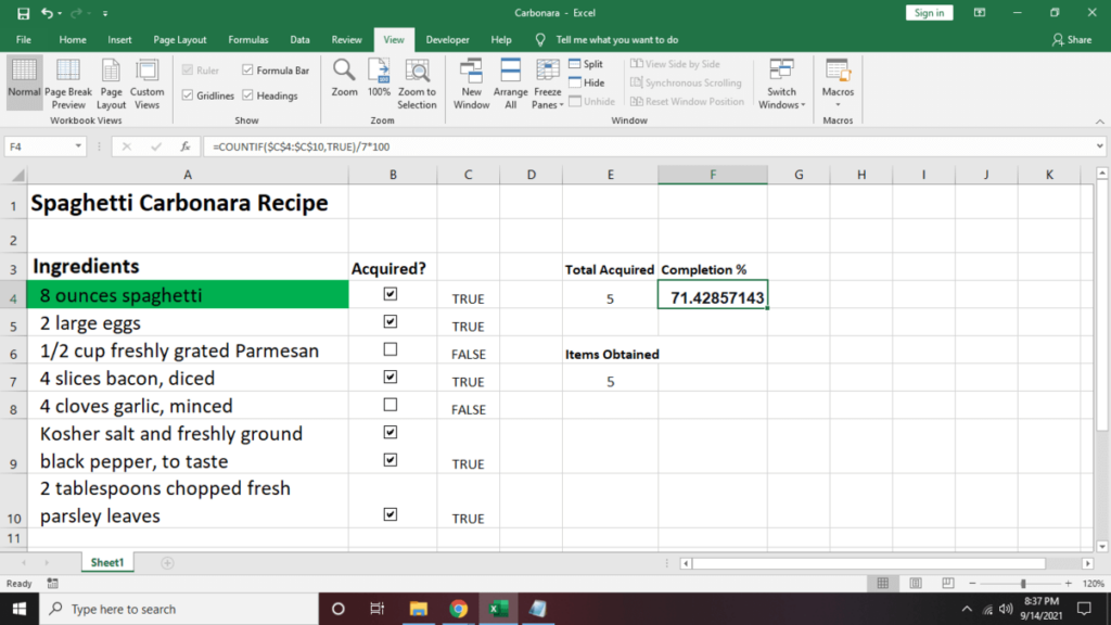 How to Make a Checklist in Excel image 21