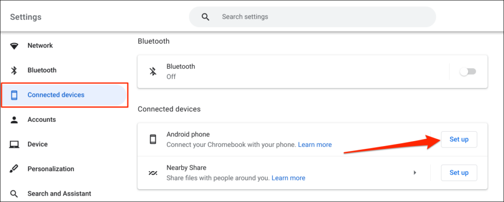 How to Connect a Phone to Chromebook Using Phone Hub image 4