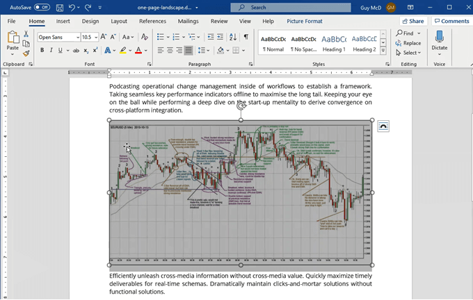 How To Make a One Page Landscape In Word image 11