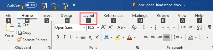 How To Make a One Page Landscape In Word image 12