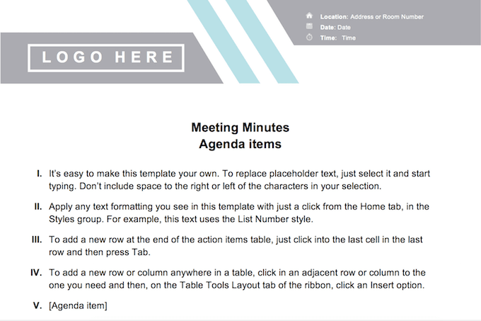 15 Best Meeting Minutes Templates to Save Time image 11